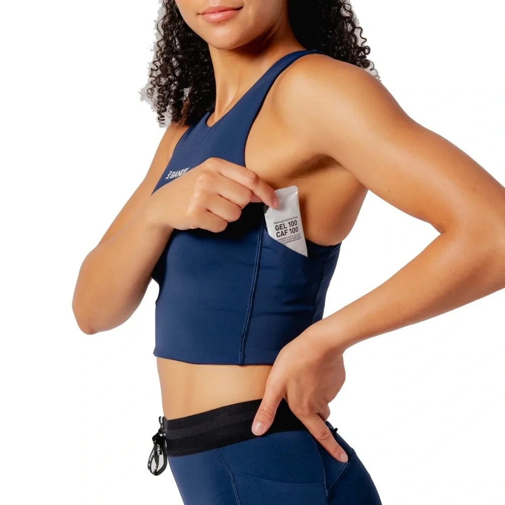 Bandit | 	Stamina™ Race Crop - NY Navy - Picture 2 of 7